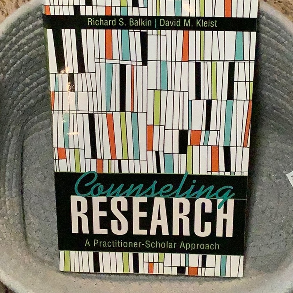 Counseling research book